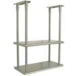 2 LEVEL CIELING MOUNTED SHELF