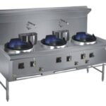 3 BURNER CHINESE COOKING RANGE