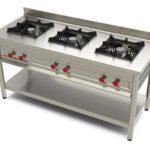3 BURNER INDIAN COOKING RANGE