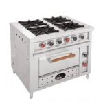 4 BURNER COOKING RANGE UNDER OVEN