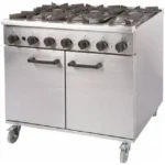 GAS COOKING RANGE 6 BURNER WITH OVEN